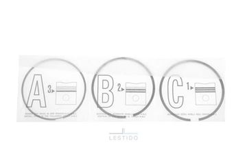 Imagen de JUEGO SEGMENTOS PISTÓN